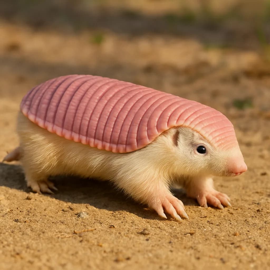 Pink Fairy Armadillo